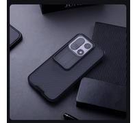 Funda Nillkin para OnePlus 15 / 13 5G, cubierta deslizante para cámara, Camshield Pro, PC rígido, protección completa de 360 grados para OnePlus 13 CamShield Black