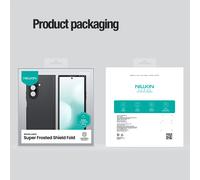 Funda Nillkin para Samsung Galaxy Z Fold 8 Ultra/8/7 5G, magnética, de TPU suave y PC rígido, con cubierta mate protectora y escudo anti-rayas. Frosted Mag Black