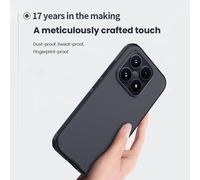 Funda Nillkin para Xiaomi 17 15 14 13 5G, carcasa rígida de PC con marco de TPU suave, acabado mate súper esmerilado, protección trasera 360 para Xiaomi 15 Frosted Clear Black