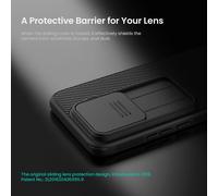Funda Nillkin para Xiaomi 17T Pro/17T/15TPro/15T 5G, Carcasa Rígida de PC con CamShield Pro, Cubierta Deslizante para Cámara, Protección de Lente para Mi 15T Pro CamShield Black