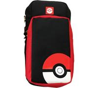 Funda Nintendo Switch HORI NSW-170U rígida negra y roja con diseño Poké Ball