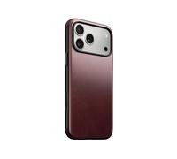 Nomad Funda de Cuero Moderna iPhone 17 Pro Max Borgoña Horween - NM011840858