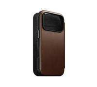 Nomad Funda Tipo Cartera/ Libro de Cuero Moderna iPhone 17 Pro Marrón - NM014186858