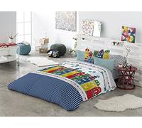 Funda Nórdica + 1 Cojín decorativo GEA (160x270) Cama de 90 (ANTILO)