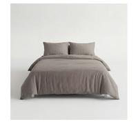 Funda nórdica aitana algodón para cama de 135cm color beige