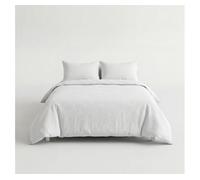 Funda nórdica aitana algodón para cama de 135cm color blanco