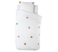 Funda nórdica algodón blanco 90x190cm 140 cm