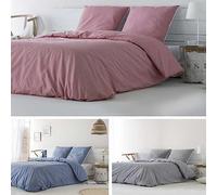 Funda nordica ALGODÓN ORGANICO 100% PERCAL 180 Hilos IZKI Coral 240x220. Incluye Funda nórdica 240x220 + 2 Fundas de Almohada cuadradas 63x63 100% ALGODÓN ORGÁNICO. Certificado Gots.