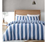 Funda Nordica Cama 150 Rayas Azules, Ropa de Cama Reversible Rayas Geométricas 3D Microfibra Funda Edredon 240x220 cm y 2 Fundas de Almohada con Cremallera 3 Piezas 1879-ABC