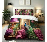 Funda Nordica Cama 180 Pavo Real Vintage, ZQ9084