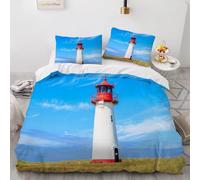 Funda Nórdica Cama 80/90 Atalaya Microfibra Suave Ropa de Cama 3 Piezas Fundas Nordicas 3D Paisajes de Montaña Funda Edredon 135x200 cm y 2 Fundas de Almohada 50x75 cm g.8612