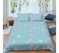 Funda Nordica Cama 90 Balón de Caramelo Ropa de Cama 3D Verde Menta 3 Piezas Suave Transpirable Microfibra Funda Nórdica 135x200 cm y 2 Fundas de Almohada 50x75 cm B.1586