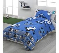 Funda Nórdica Cama Infantil Fútbol Quick Color Azul Talla Cama 105 - Dhestia Home