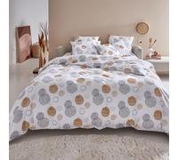 Funda nórdica de algodón, Fira. Talla Cama 150cm (240x220cm). Color Estampado