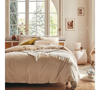 Funda nórdica de Franela de algodón Chambray, Frisson, 240 x 220 cm, Color Rojo