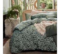 Funda nórdica Estampada de algodón, Gaia, 140 x 200 cm, Color Rojo