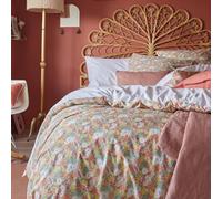 Funda nórdica Estampada en percal de algodón, Love Birds, 260 x 240 cm, Color Rojo