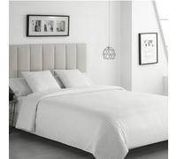Funda Nórdica Hotel Tejido Satén Cutí con Cojines Color Blanco Talla 240x240 cm - Dhestia Home