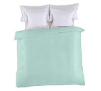 FUNDA NORDICA lisa color aqua - Cama de 150/160 (1 pieza) - 50% algodón / 50% poliéster - 144 hilos. Gramage: 115