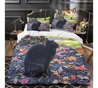 Funda Nórdica Reversible Cama 135 150 Conejo Ropa de Cama 3D Liebre Microfibra Funda Edredon 240x220 cm Fundas Nordicas 3 Piezas y 2 Fundas de Almohada 50x75 cm ABCD1042