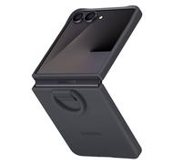 Samsung Funda Silicona con anillo negra para Z Flip7