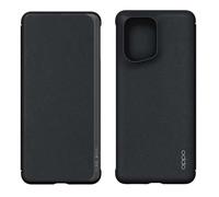 Funda Oficial Para Teléfono OPPO Find X5 Pro, Funda De Cuero Vegano PU, Negra