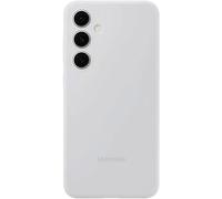 Funda Oficial Samsung Galaxy S24 FE De Silicona Color Gris Nueva