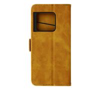 Funda OnePlus 10 Pro 5G Polipiel Tarjetero Doble lengüeta magnética Camel