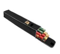 Funda Organizadora para Papel de Regalo, 1 Unidad, Tela Oxford 600D Impermeable y Resistente, con Bolsillos, 78x13 cm, Negro