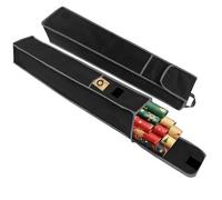 Funda Organizadora para Papel de Regalo, 2 Unidades, Tela Oxford 600D Impermeable y Resistente, con Bolsillos, 78x13 cm, Negro