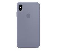 Funda Original Apple para Apple iPhone XS Max Silicona color gris lavanda