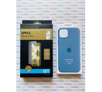Apple Funda original Silicone Case iPhone 14 Plus y 15 Plus Medianoche + regalo