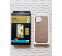 Apple Funda original Silicone Case iPhone 14 Plus y 15 Plus Medianoche + regalo