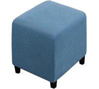 Funda Otomana Elástica Jacquard Funda De Taburete Funda De Puff Cuadrado Funda Reposapies Retirable Lavable Cubierta Otomana Protector De Taburete para Sala De Estar Y Dormitorio (Color : 20#, Size