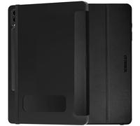 Funda OtterBox React Folio para Samsung Galaxy Tab S9+ / Samsung Galaxy Tab S10+, A Prueba de Caídas y Golpes, con Tapa Folio, Testeada con los Estándares Militares, Negro, Sin Caja Retail