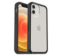 Funda OtterBox Serie Clear Case para iPhone 12 Mini a Prueba de Golpes y caídas, Ultra Fina, Funda Protectora, Testada 2X con los estándares Militares anticaídas, Black Crystal
