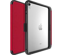 Funda OtterBox Symmetry Folio para iPad 10.ª Gen 2022, 11.ª Gen 2025 (A16), A Prueba de Caídas y Golpes, con Tapa Folio, Testeada con los Estándares Militares, Rojo