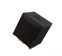 Funda Oxford 210D para muebles, 120 x 80 x 116 cm, protector antipolvo resistente para juegos de patio, protector resistente a la intemperie para almacenamiento en el jardín, color negro