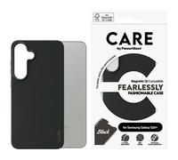 Funda PanzerGlass Fashion QI para Samsung Galaxy S25 Plus, negra