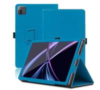 Funda para Acer Iconia Tab A10 (A10-21-A0T7) 10.1 Pulgadas, Acer Iconia Tab A10-21-A43P Tablet Funda, Funda Protectora Plegable con Soporte para Lápiz y Correa para la Muñeca. (Azul Claro)