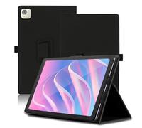 Funda para Acer Iconia Tab A8-21M 8.7 Pulgadas, Acer Iconia Tab A8-21M Tablet Funda, Funda Protectora Plegable con Soporte para Lápiz y Correa para la Muñeca, Protección Total. (Negro)