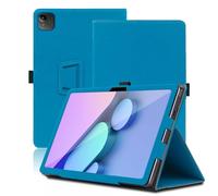 Funda para Acer Iconia Tab V12-11M 12 Pulgadas, Acer Iconia Tab V12-11M Tablet Funda, Funda Protectora Plegable con Soporte para Lápiz y Correa para la Muñeca, Protección Total. (Azul Claro)