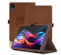Funda para Acer Iconia X12-11 12.6 Pulgadas, Acer Iconia X12-11-845L Tablet Funda, Funda Protectora Plegable con Soporte para Lápiz y Correa para la Muñeca, Protección Total. (Marrón)