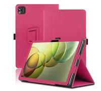 Funda para Acer Iconia X12-21M 12.6 Pulgadas, Acer Iconia X12-21M Tablet Funda, Funda Protectora Plegable con Soporte para Lápiz y Correa para la Muñeca, Protección Total. (Rojo)