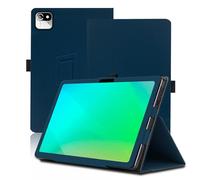 Funda para Acer Sospiro AS10L 10.1 Pulgadas, Acer Sospiro AS10L Tablet Funda, Funda Protectora Plegable con Soporte para Lápiz y Correa para la Muñeca, Protección Total. (Azul)