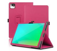 Funda para Acer Sospiro AS10WF 10.1 Pulgadas, Acer Sospiro AS10WF Tablet Funda, Funda Protectora Plegable con Soporte para Lápiz y Correa para la Muñeca, Protección Total. (Rojo)