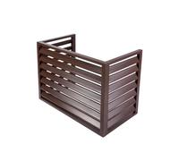 Funda para aire acondicionado al aire libre, a prueba de sol, a prueba de polvo, protección impermeable para unidades con rejilla