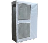Funda para aire acondicionado al aire libre, tela Oxford, se adapta a unidades mini divididas (41 x 17 x 58 pulgadas), protección resistente a la intemperie, resistente a los rayos UV, 105 x 43 x 148