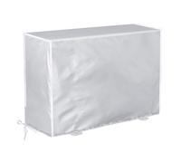 Funda para Aire Acondicionado Exterior，Cubierta del Acondicionador de Aire al Aire Libre Antipolvo Anti Nieve Impermeable，Protector Aire Acondicionado a prueba de sol antiincrustante