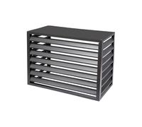 Funda para Aire Acondicionado Exterior - Cubre Caldera Impermeable, Resistente a la Nieve, Resistente al sol Cubierta Protector Aire Acondicionado Exterior - Esconder Ar Condicionado, Zinc Plating